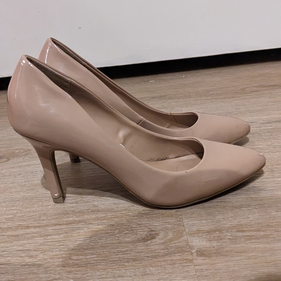Merona Nude Pumps Heels - Picture 1 of 6